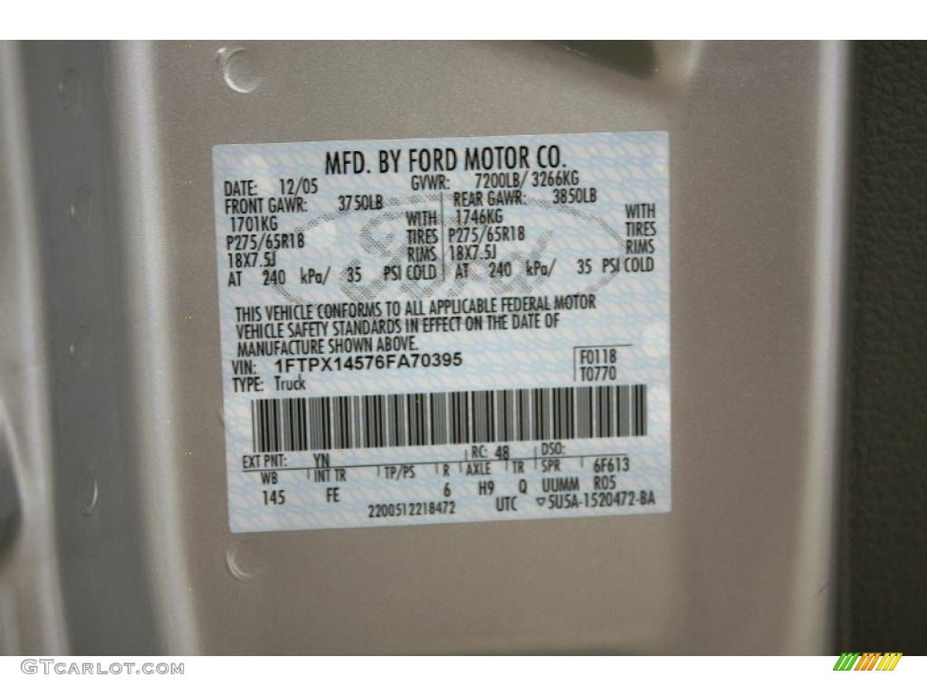 2006 F150 XLT SuperCab 4x4 - Silver Metallic / Medium/Dark Flint photo #21