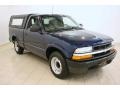 Indigo Blue Metallic 2003 Chevrolet S10 Regular Cab