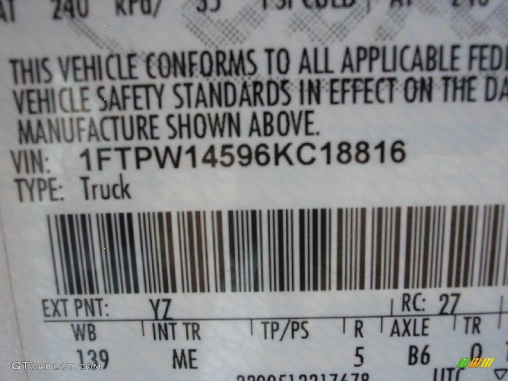 2006 F150 XLT SuperCrew 4x4 - Oxford White / Medium/Dark Flint photo #15