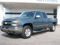 2007 Blue Granite Metallic Chevrolet Silverado 1500 Classic Z71 Extended Cab 4x4  photo #1