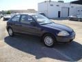 1997 Dark Amethyst Pearl Metallic Honda Civic CX Hatchback  photo #6