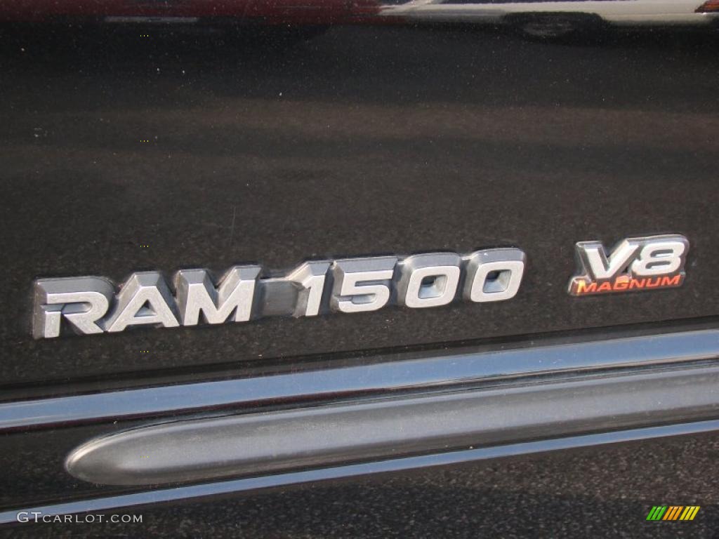 1998 Ram 1500 Laramie SLT Extended Cab - Black / Gray photo #34