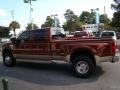 2008 Dark Copper Metallic Ford F350 Super Duty King Ranch Crew Cab 4x4 Dually  photo #5