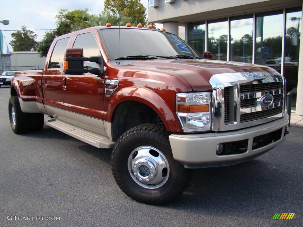 2008 Dark Copper Metallic Ford F350 Super Duty King Ranch Crew Cab 4x4