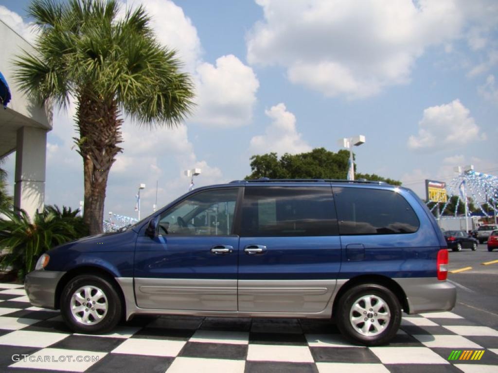 2004 Sedona EX - Imperial Blue / Gray photo #2