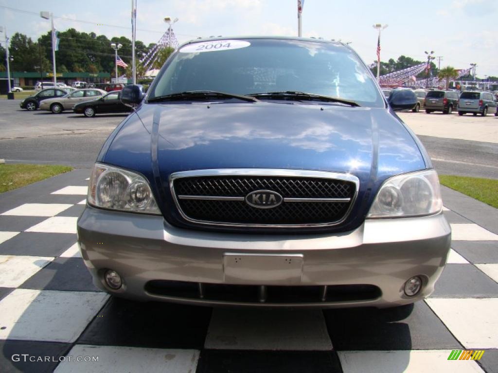 2004 Sedona EX - Imperial Blue / Gray photo #4