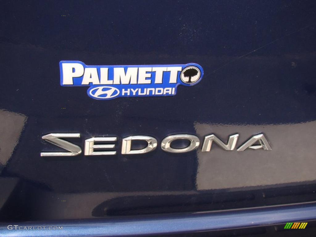 2004 Sedona EX - Imperial Blue / Gray photo #38
