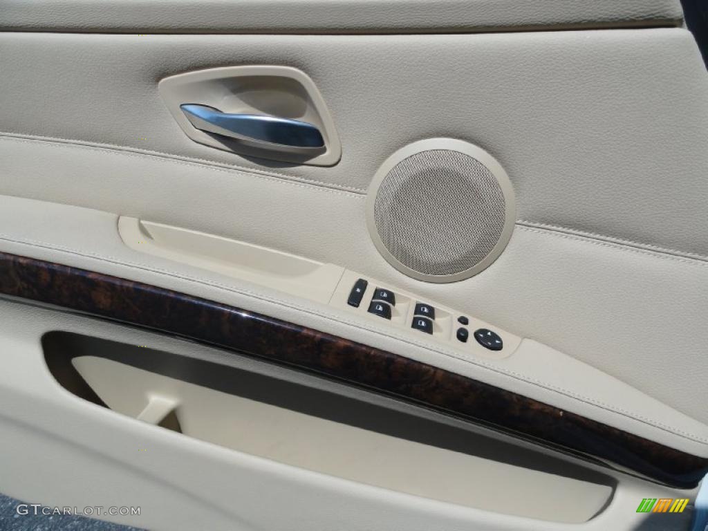 2007 3 Series 335xi Sedan - Alpine White / Beige photo #9