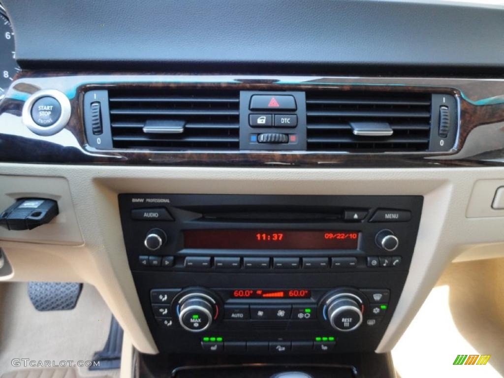 2007 3 Series 335xi Sedan - Alpine White / Beige photo #15