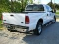 2007 Oxford White Clearcoat Ford F250 Super Duty Lariat Crew Cab  photo #4