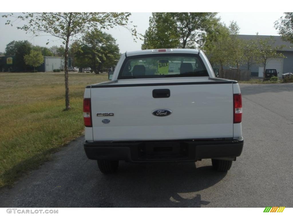 2007 F150 XL Regular Cab - Oxford White / Medium Flint photo #4