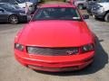 2005 Torch Red Ford Mustang V6 Deluxe Coupe  photo #3