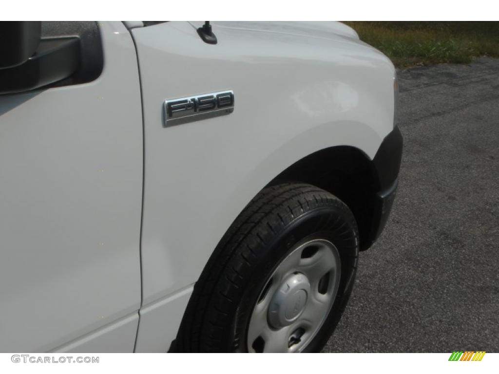 2007 F150 XL Regular Cab - Oxford White / Medium Flint photo #8