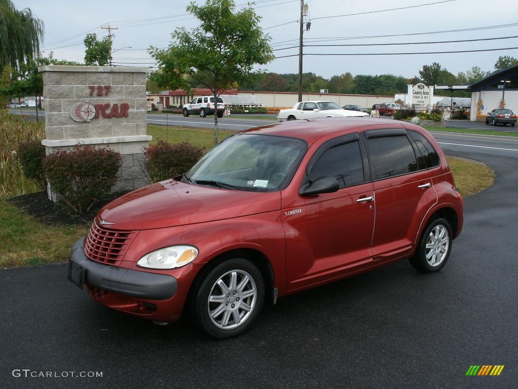 2001 PT Cruiser  - Inferno Red Pearl / Gray photo #1