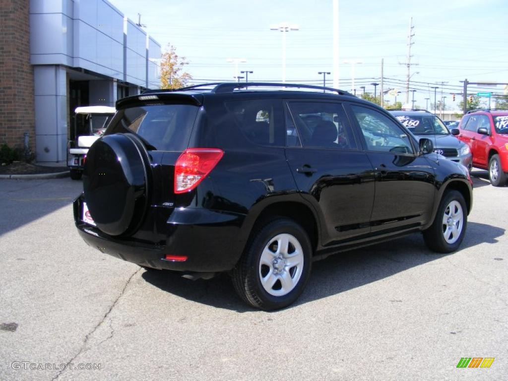 2008 RAV4 4WD - Black / Taupe photo #3