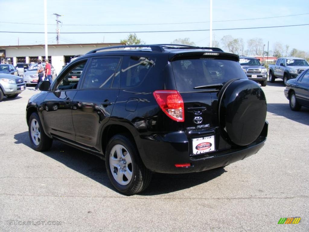 2008 RAV4 4WD - Black / Taupe photo #5