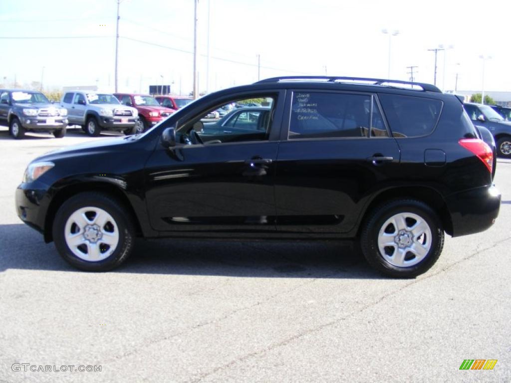 2008 RAV4 4WD - Black / Taupe photo #6