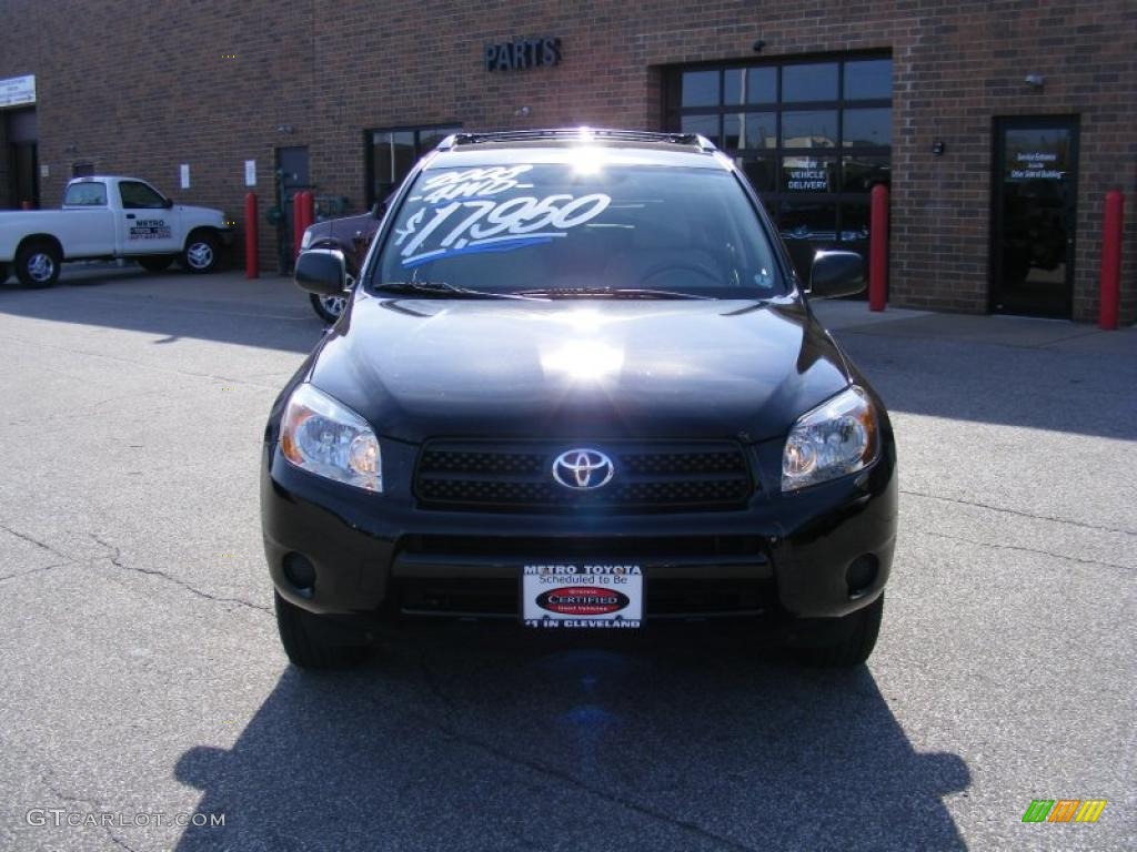 2008 RAV4 4WD - Black / Taupe photo #8