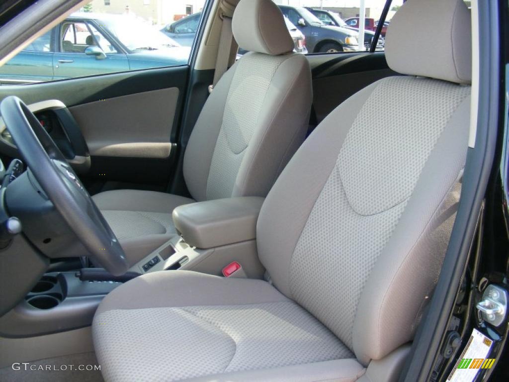 2008 RAV4 4WD - Black / Taupe photo #9