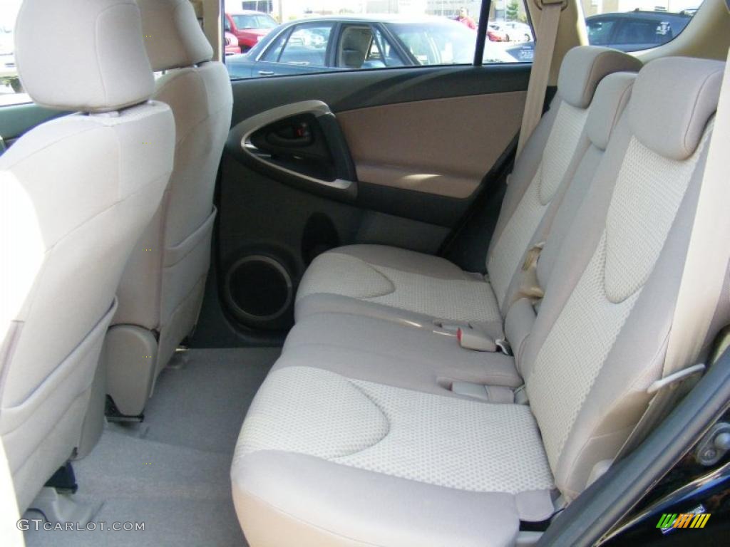 2008 RAV4 4WD - Black / Taupe photo #11
