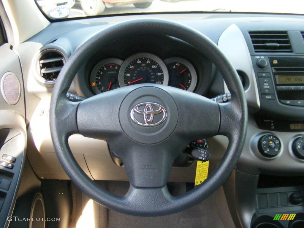 2008 RAV4 4WD - Black / Taupe photo #16
