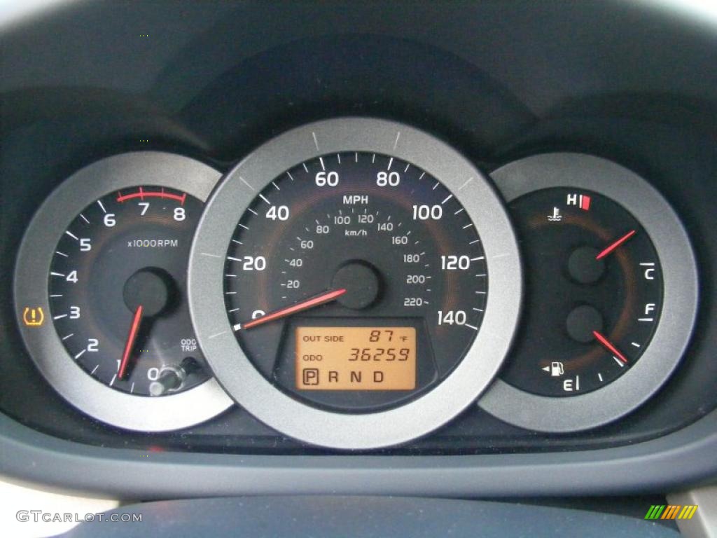 2008 RAV4 4WD - Black / Taupe photo #17