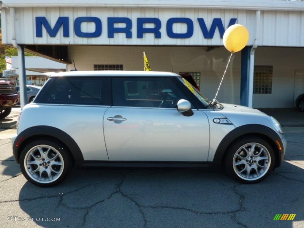 2007 Cooper S Hardtop - Pure Silver Metallic / Lounge Redwood photo #1