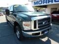 2008 Forest Green Metallic Ford F250 Super Duty XLT Crew Cab 4x4  photo #3