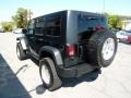 2008 Black Jeep Wrangler Unlimited Rubicon 4x4  photo #8