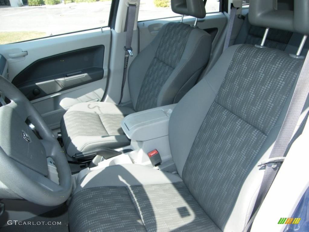 2007 Caliber SE - Marine Blue Pearl / Pastel Slate Gray photo #14