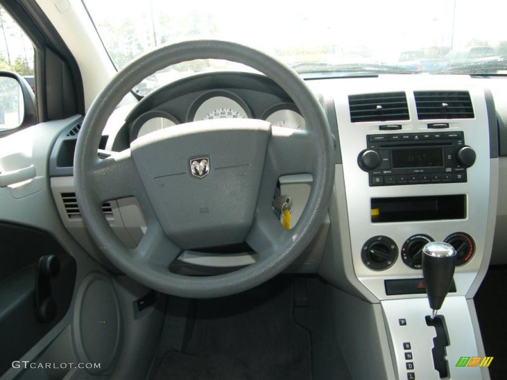 2007 Caliber SE - Marine Blue Pearl / Pastel Slate Gray photo #18