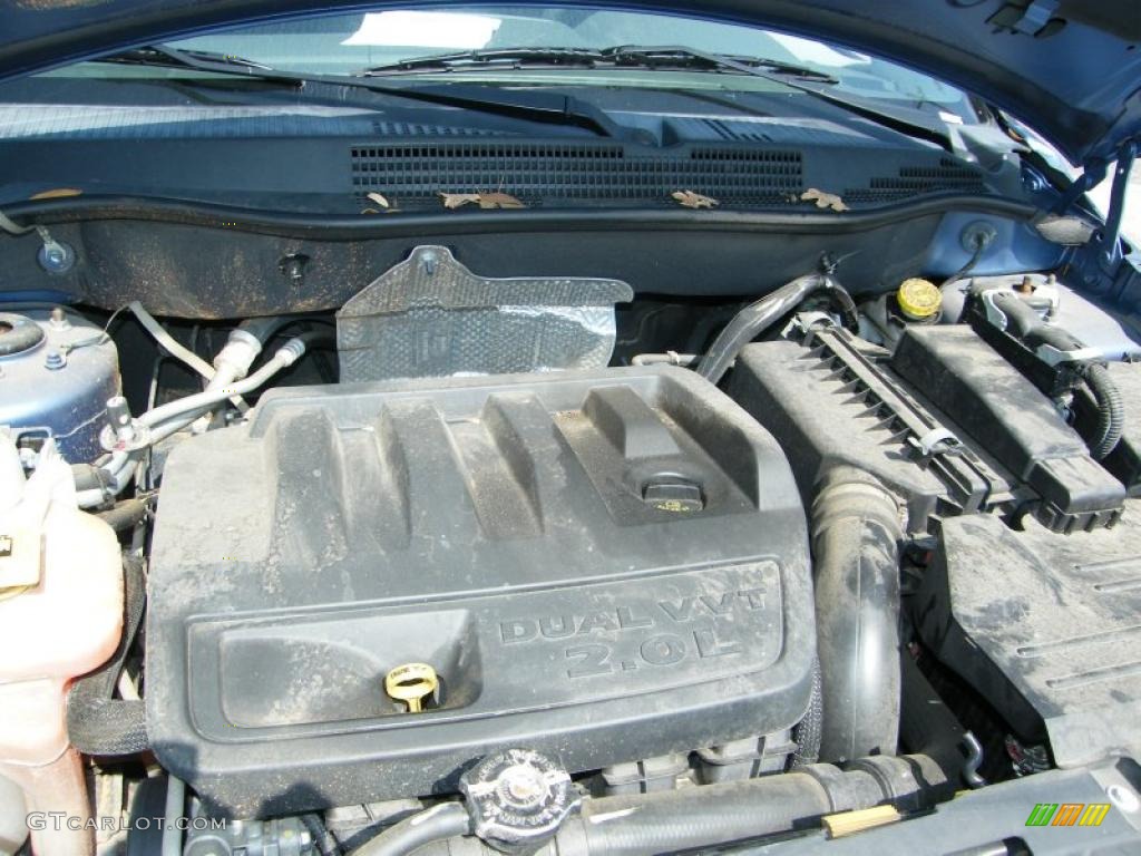 2007 Caliber SE - Marine Blue Pearl / Pastel Slate Gray photo #28