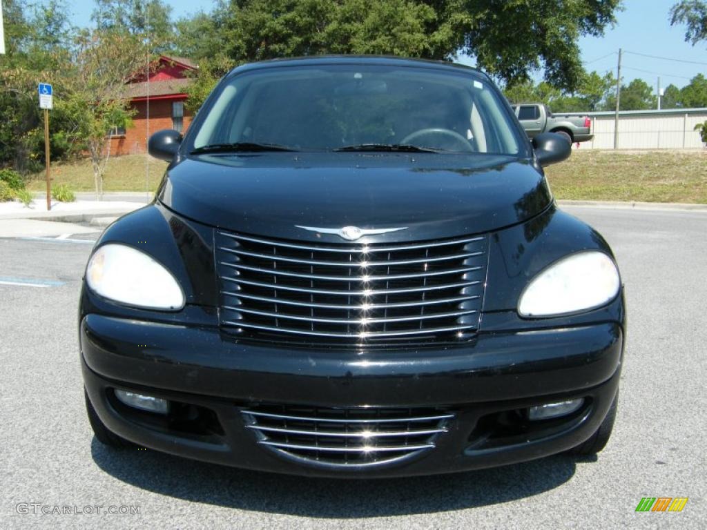 2005 PT Cruiser Limited Turbo - Black / Dark Slate Gray photo #8