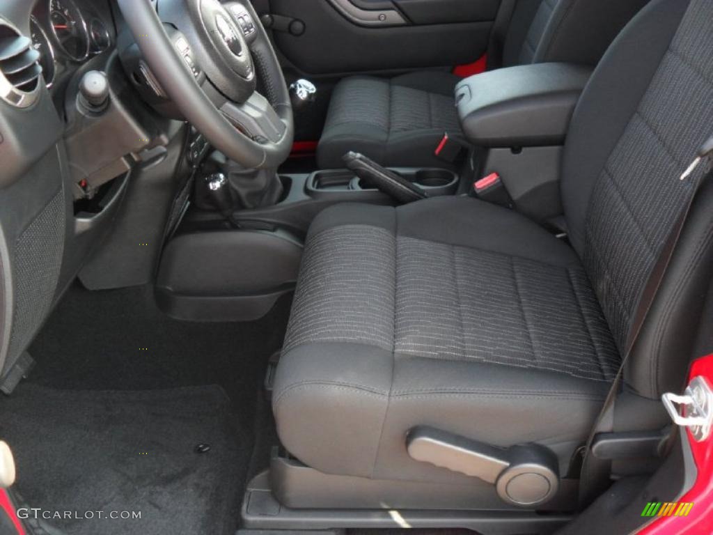 2011 Wrangler Sport S 4x4 - Flame Red / Black photo #7