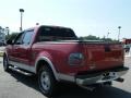 2002 Toreador Red Metallic Ford F150 Lariat SuperCrew  photo #3