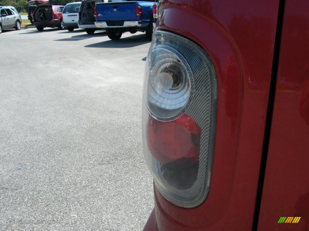2002 F150 Lariat SuperCrew - Toreador Red Metallic / Medium Graphite photo #10