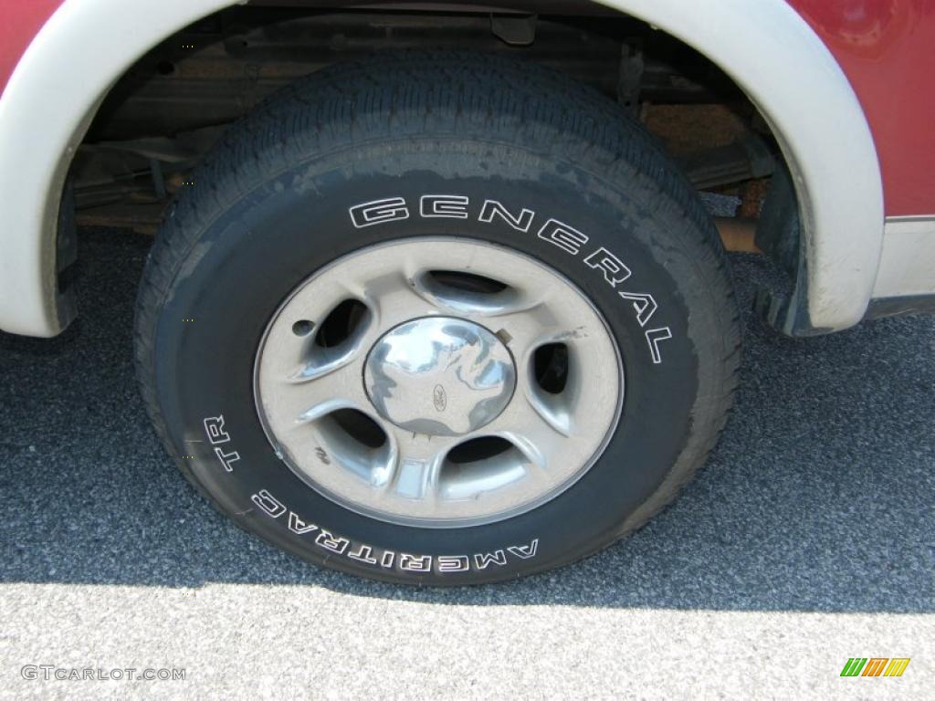 2002 F150 Lariat SuperCrew - Toreador Red Metallic / Medium Graphite photo #11