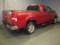 2008 Redfire Metallic Ford F150 XLT SuperCab 4x4  photo #3