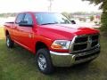 2011 Flame Red Dodge Ram 2500 HD SLT Crew Cab 4x4  photo #5