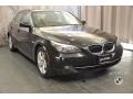 Jet Black - 5 Series 528xi Sedan Photo No. 7