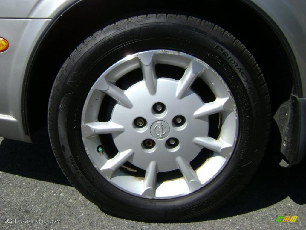 2001 Maxima GXE - Sterling Mist Metallic / Blond photo #11