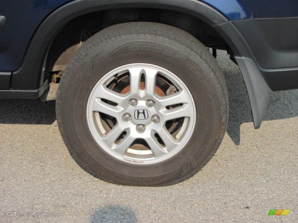 2004 CR-V EX 4WD - Eternal Blue Pearl / Black photo #4