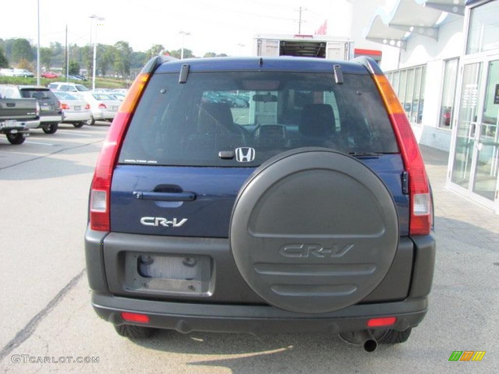 2004 CR-V EX 4WD - Eternal Blue Pearl / Black photo #7