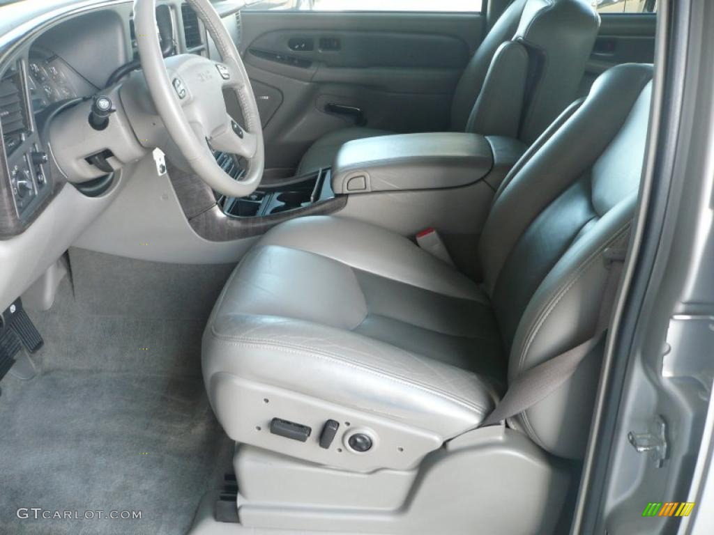 2004 Yukon Denali AWD - Silver Birch Metallic / Stone Gray photo #9