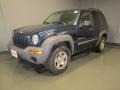 2003 Patriot Blue Pearl Jeep Liberty Sport 4x4  photo #1