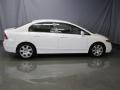 Taffeta White - Civic LX Sedan Photo No. 4