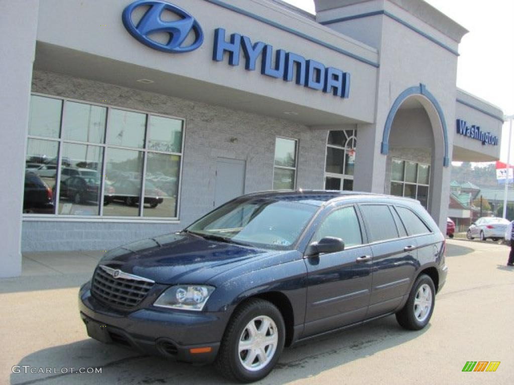 2005 Pacifica AWD - Midnight Blue Pearl / Light Taupe photo #1