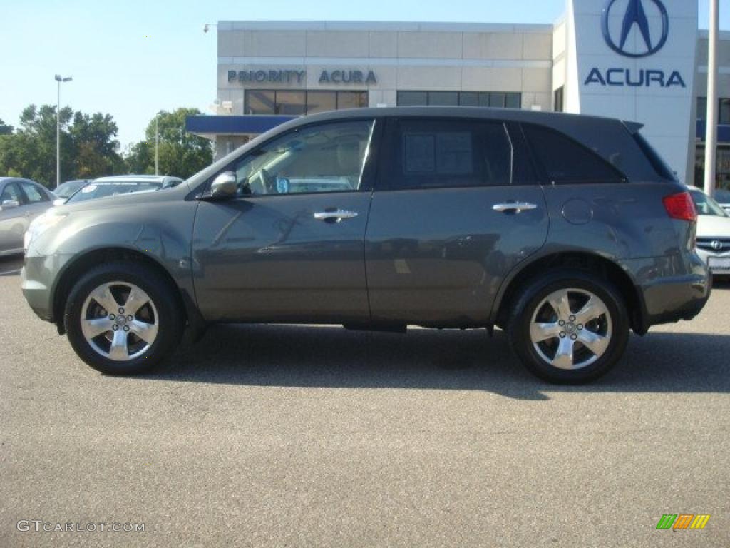 2007 MDX Sport - Nimbus Gray Metallic / Taupe photo #3