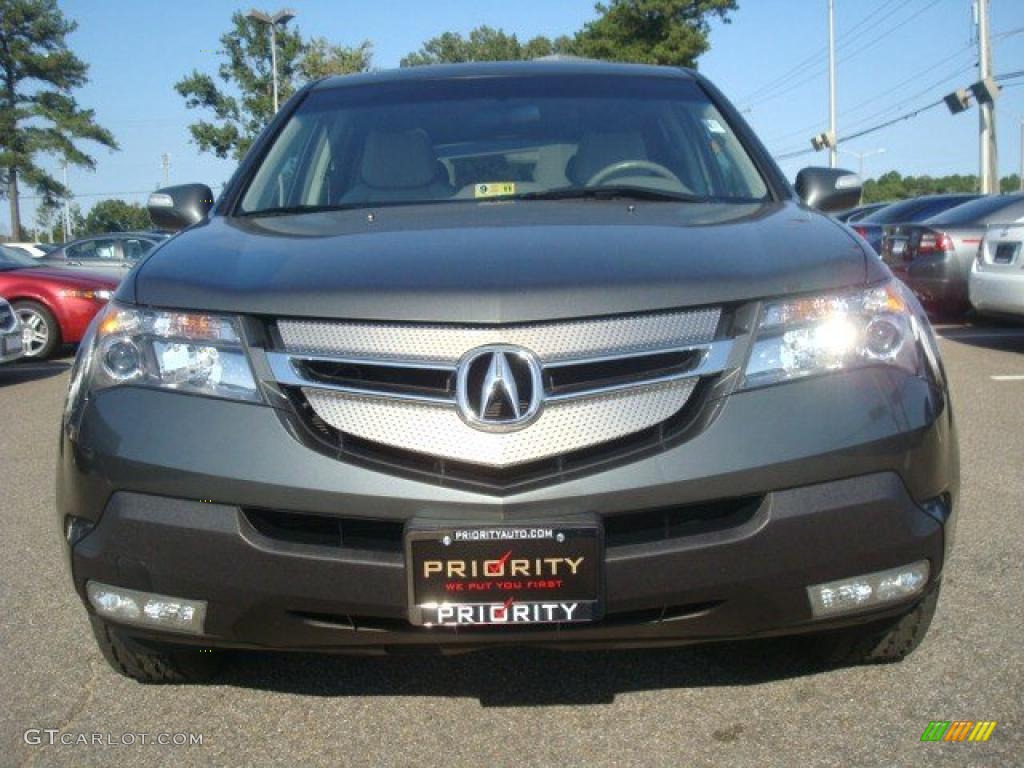 2007 MDX Sport - Nimbus Gray Metallic / Taupe photo #8