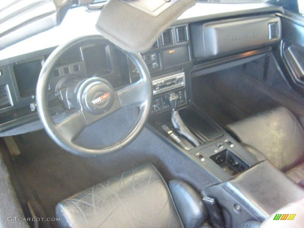 1989 Corvette Coupe - Dark Blue Metallic / Black photo #10